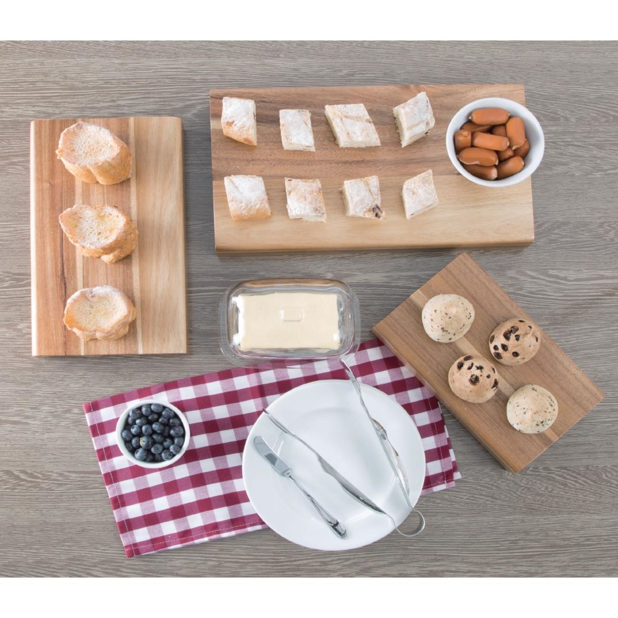 Picture of Olympia Acacia Wood Riser Set (Pack of 3)