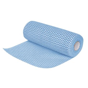 Picture of Jantex Non-Woven Cloth Blue (Roll of 100 Sheets)