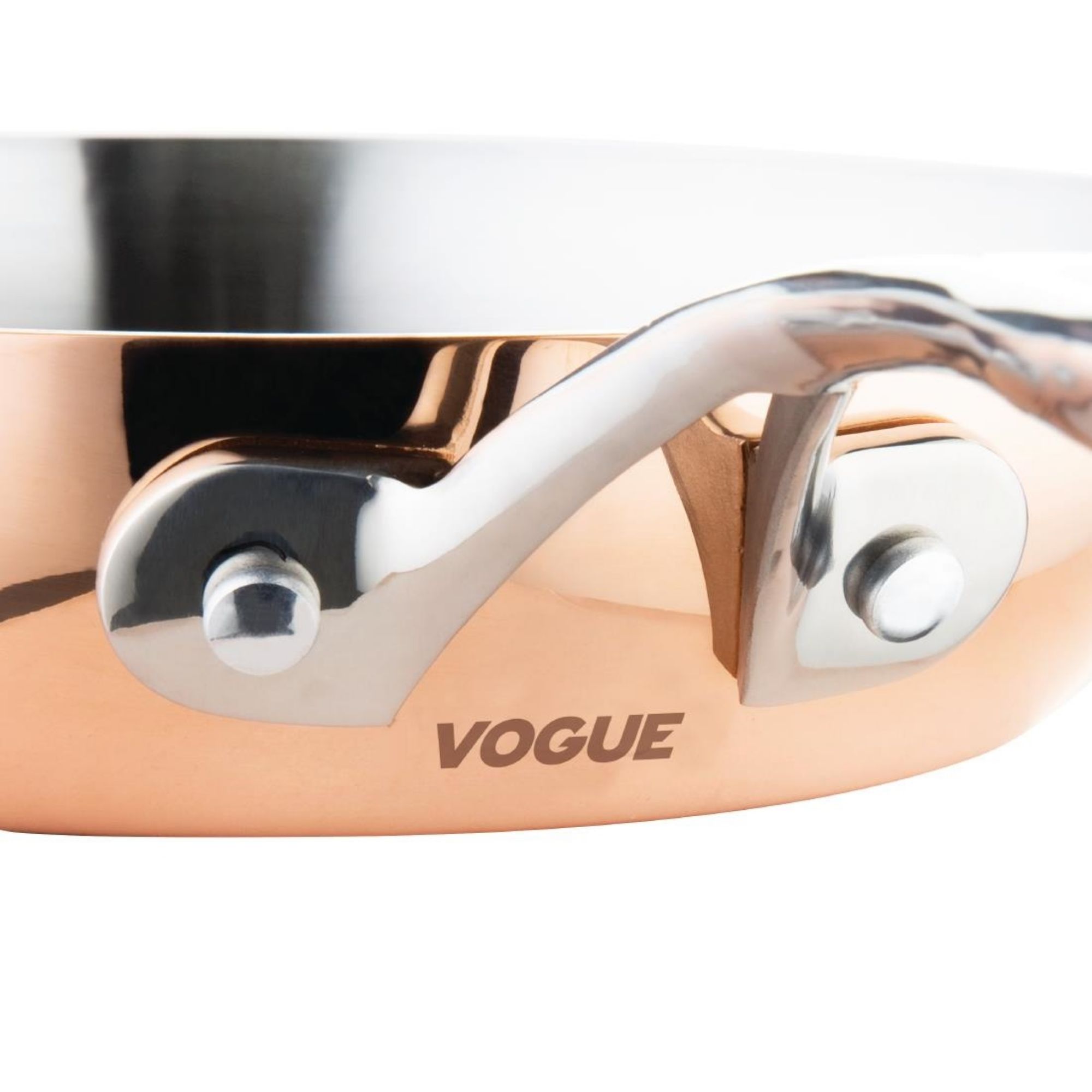 Picture of Vogue Copper Tri-Wall Frying Pan 24cm