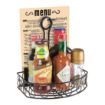 Picture of Olympia Wire Condiment Holder With Menu Clip - CN851
