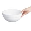 Picture of Nisbets Essentials Polypropylene White Mixing Bowl 3Ltr - CH399