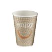Picture of Huhtamaki Enjoy Double Wall Disposable Hot Cups 340ml / 12oz (Pack of 680) - CM574