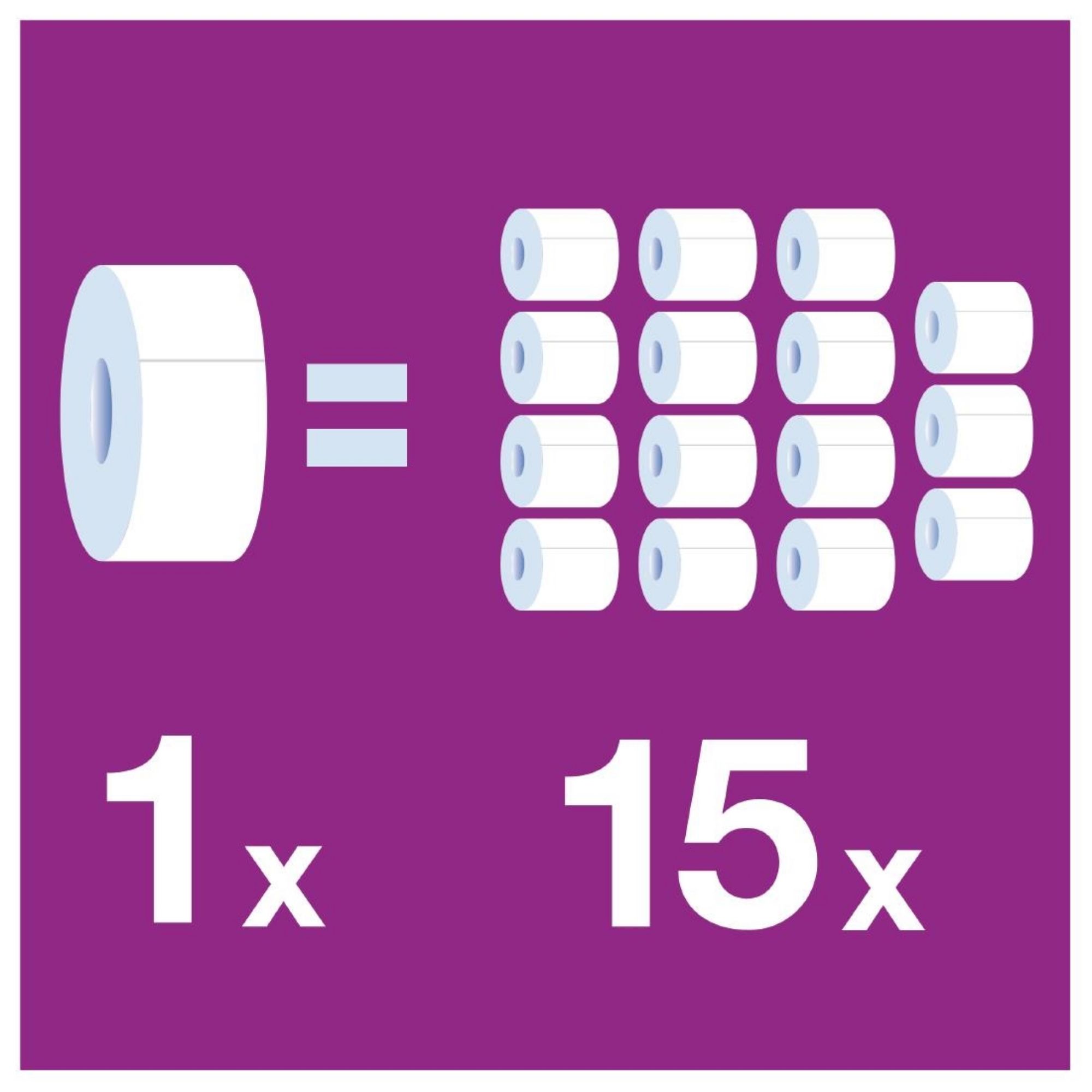 Picture of Tork Jumbo Toilet Paper 2-Ply 360m (Pack of 6)