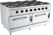 Picture of CombiSteel Base 900 Freestanding Gas Stove 8 Burner With 6 kW Gas Oven