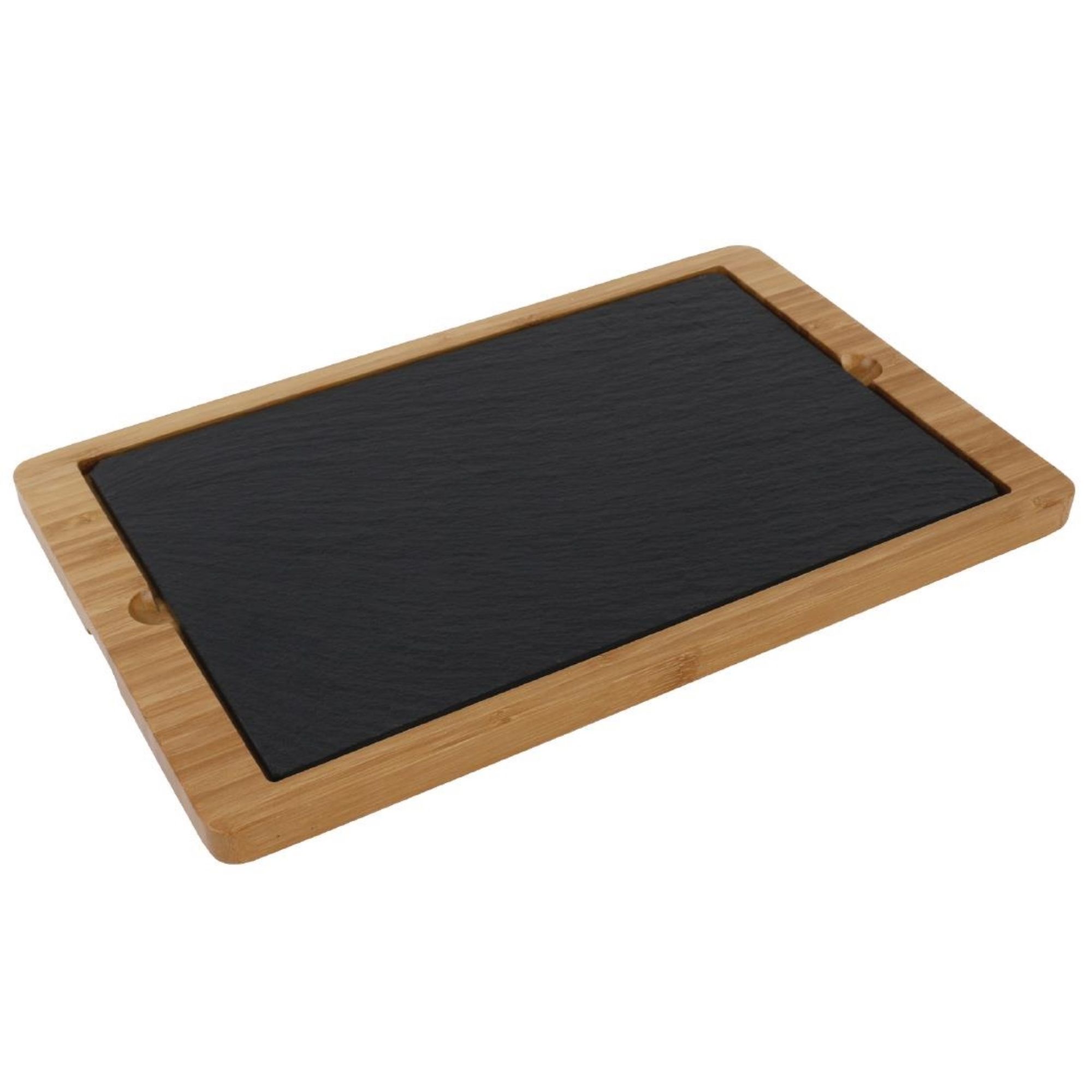 Picture of Olympia Smooth Edged Slate Platters 280 x 180mm (Pack of 2)
