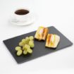 Picture of Olympia Smooth Edged Slate Platters 280 x 180mm (Pack of 2) - CM063