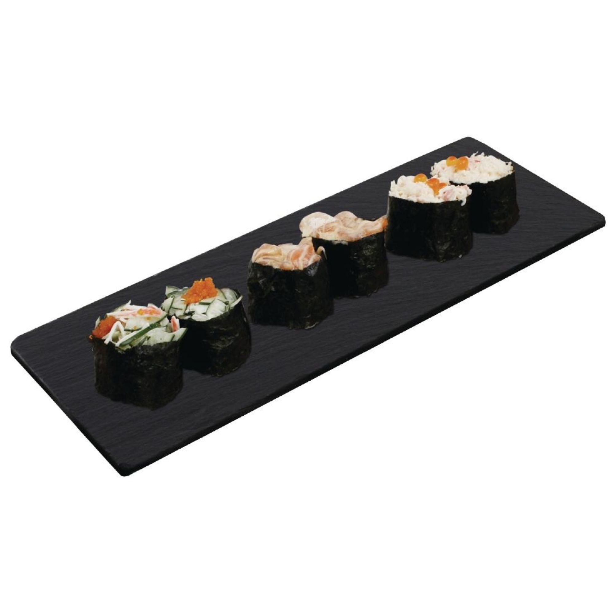 Picture of Olympia Smooth Edged Slate Platters 280 x 100mm (Pack of 2)