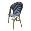 Picture of Bolero Parisian Style Rattan Side Chair Blue (Pack of 2) - CH110