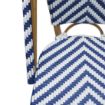 Picture of Bolero Parisian Style Rattan Side Chair Blue (Pack of 2) - CH110