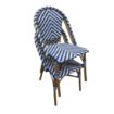 Picture of Bolero Parisian Style Rattan Side Chair Blue (Pack of 2) - CH110
