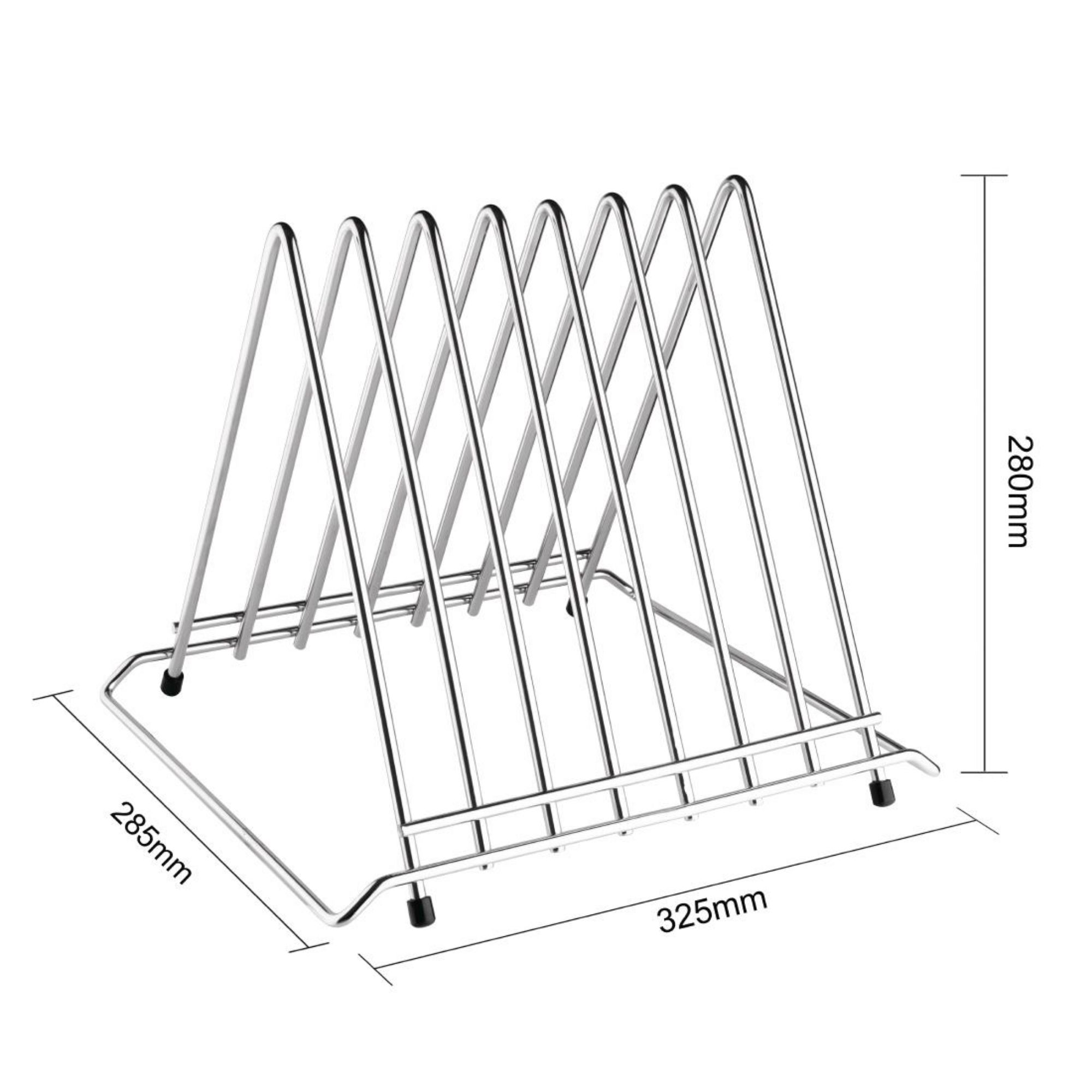 Picture of Hygiplas Heavy Duty Chopping Board Rack 7 Slots