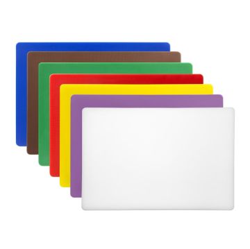 Picture of Hygiplas Low Density Chopping Boards Set 450x300x20mm (Pack of 7)