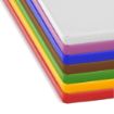 Picture of Hygiplas Low Density Chopping Boards Set 450x300x20mm (Pack of 7) - CH044
