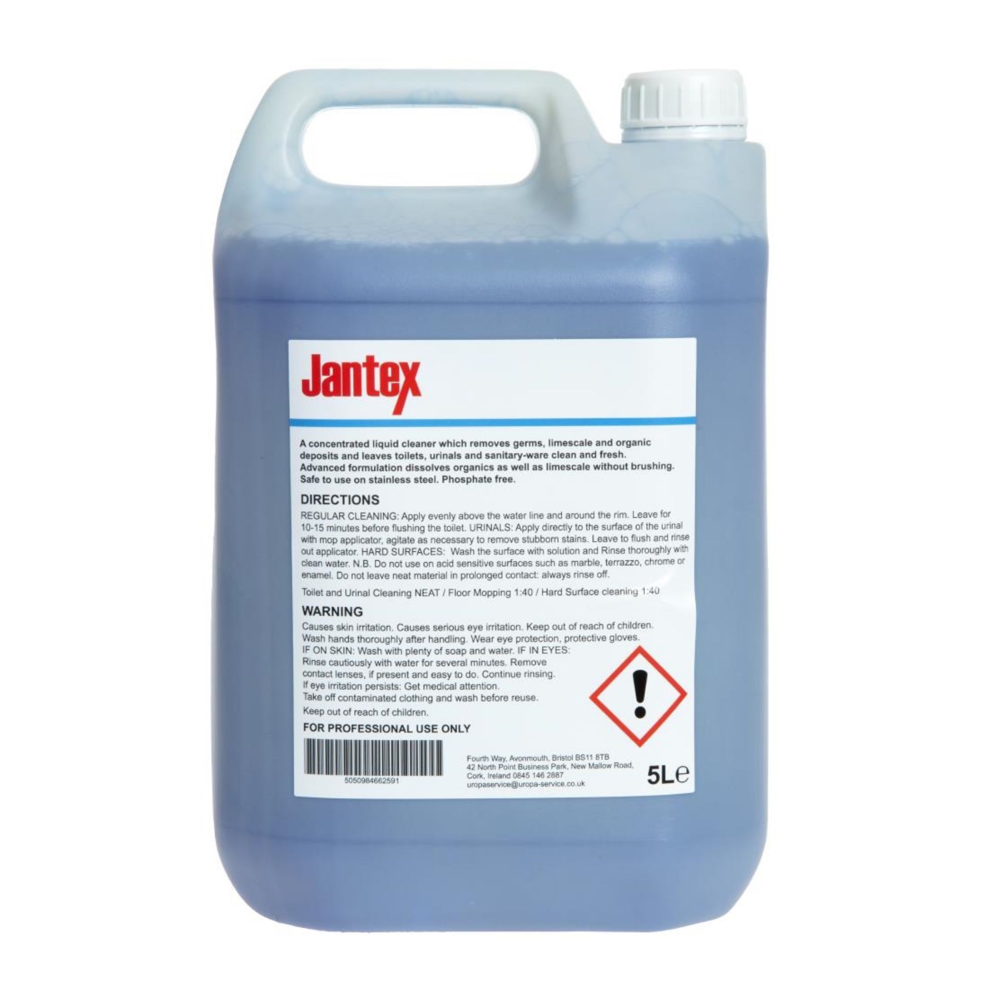Picture of Jantex Toilet Cleaner Ready To Use 5Ltr
