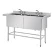 Picture of Vogue Double Deep Pot Sink - CF406