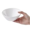 Picture of Olympia Lumina Oval Sloping Bowls White 148mm (6 pack) - CF383
