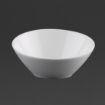 Picture of Olympia Lumina Oval Sloping Bowls White 148mm (6 pack) - CF383