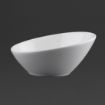Picture of Olympia Lumina Oval Sloping Bowls White 148mm (6 pack) - CF383