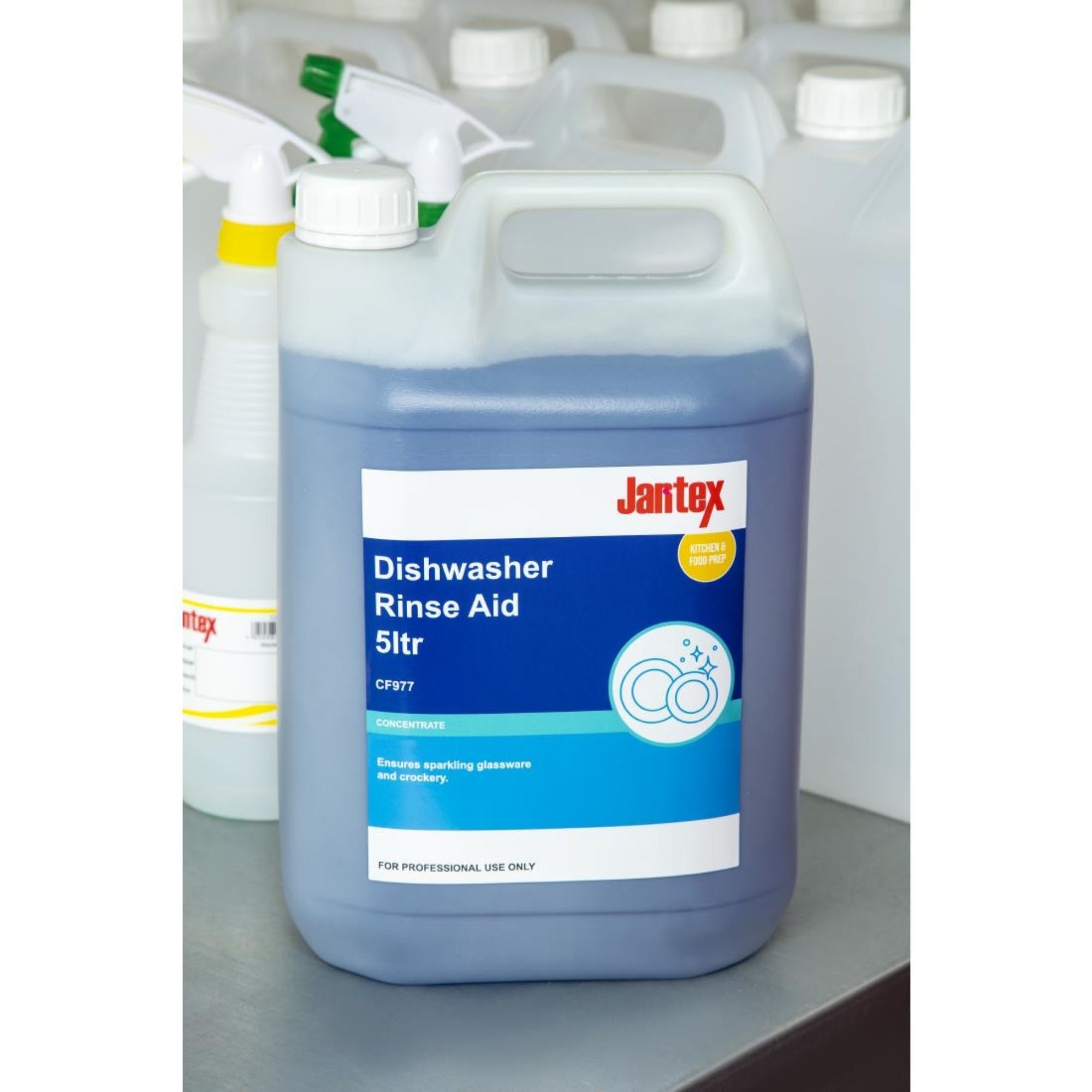 Picture of Jantex Dishwasher Rinse Aid Concentrate 5Ltr