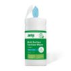 Picture of Jantex Green Probe Sanitiser Wipes Starter Tub 130mm (100 Pack)