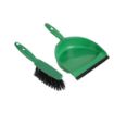 Picture of Jantex Soft Dustpan and Brush Set Green - CC933