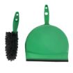 Picture of Jantex Soft Dustpan and Brush Set Green - CC933