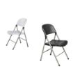 Picture of Bolero Foldaway Utility Chairs Black (Pack of 2) - CE693