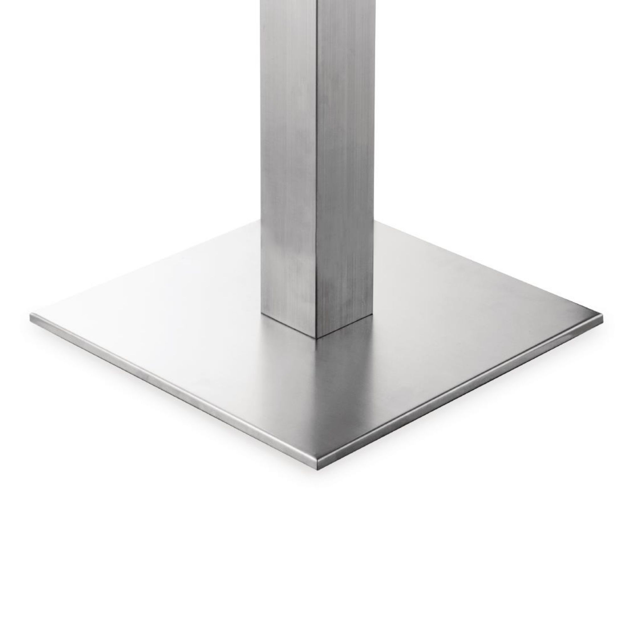 Picture of Bolero Stainless Steel Square Table Base