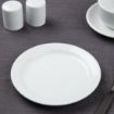 Picture of Olympia Athena Narrow Rimmed Plates 165mm (Pack of 12) - CF360