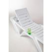 Picture of Polypropylene Sun Loungers White (Pack of 2) - CG209