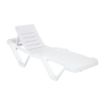 Picture of Polypropylene Sun Loungers White (Pack of 2) - CG209