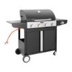 Picture of Buffalo 4 Burner Gas Barbecue with Hob - CF732