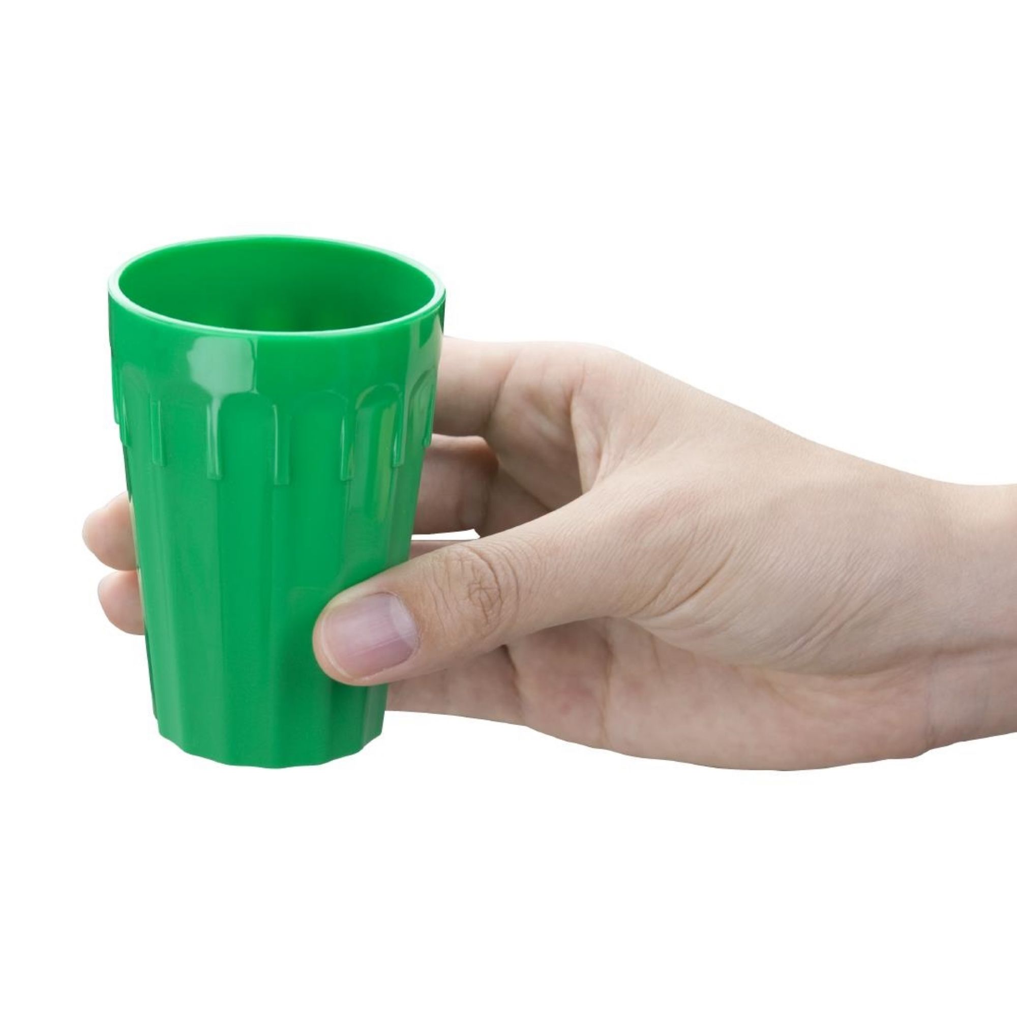 Picture of Olympia Kristallon Polycarbonate Tumblers Green 142ml (Pack of 12)