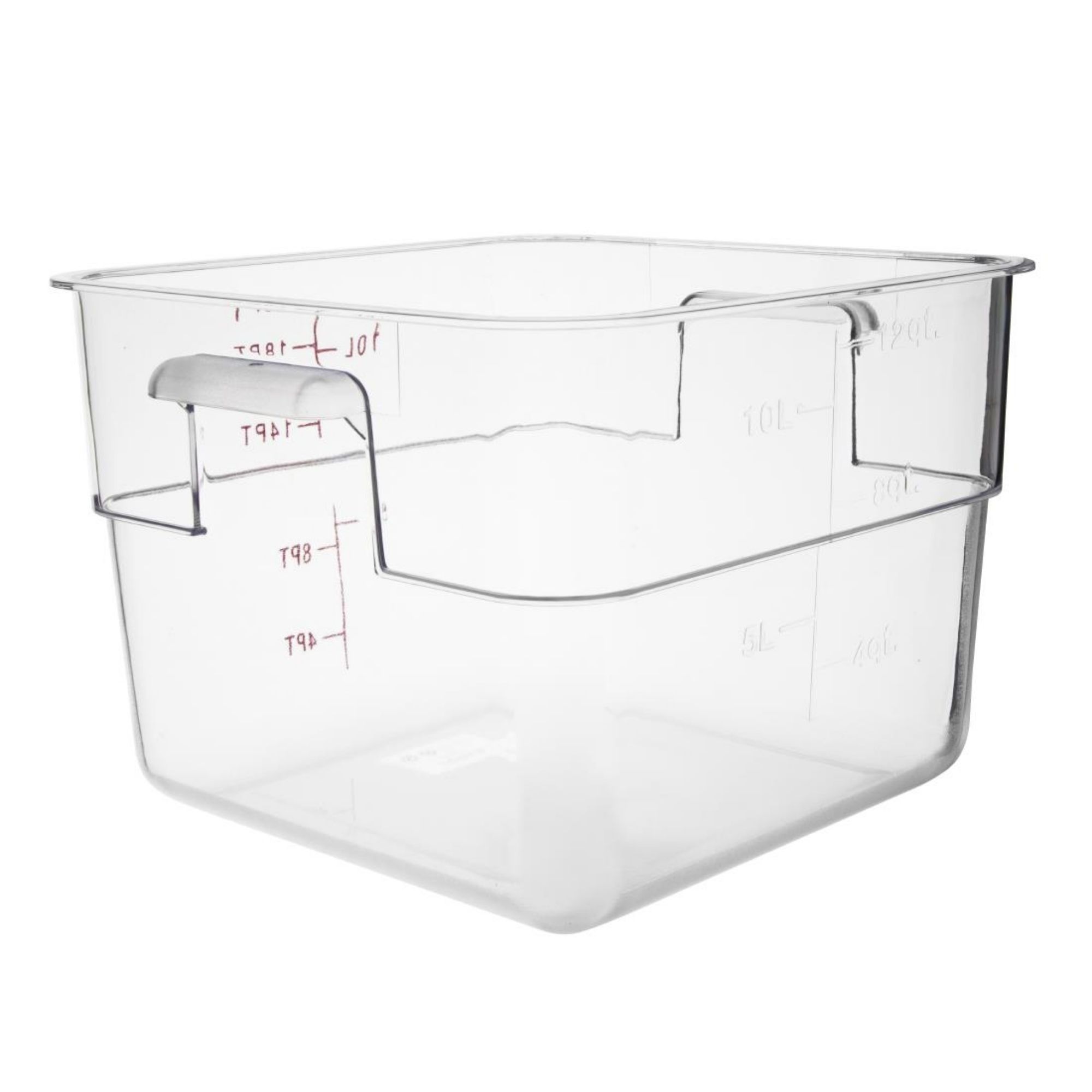 Picture of Hygiplas Polycarbonate Square Storage Container 10Ltr