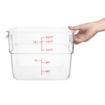 Picture of Hygiplas Polycarbonate Square Storage Container 10Ltr - HY404