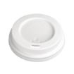 Picture of Fiesta Recyclable Coffee Cup Lids White 225ml / 8oz (Pack of 1000) - CE256