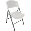 Picture of Bolero Foldaway Utility Chairs White (Pack of 2) - CE692