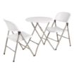 Picture of Bolero Foldaway Utility Chairs White (Pack of 2) - CE692