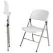 Picture of Bolero Foldaway Utility Chairs White (Pack of 2) - CE692