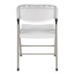 Picture of Bolero Foldaway Utility Chairs White (Pack of 2) - CE692