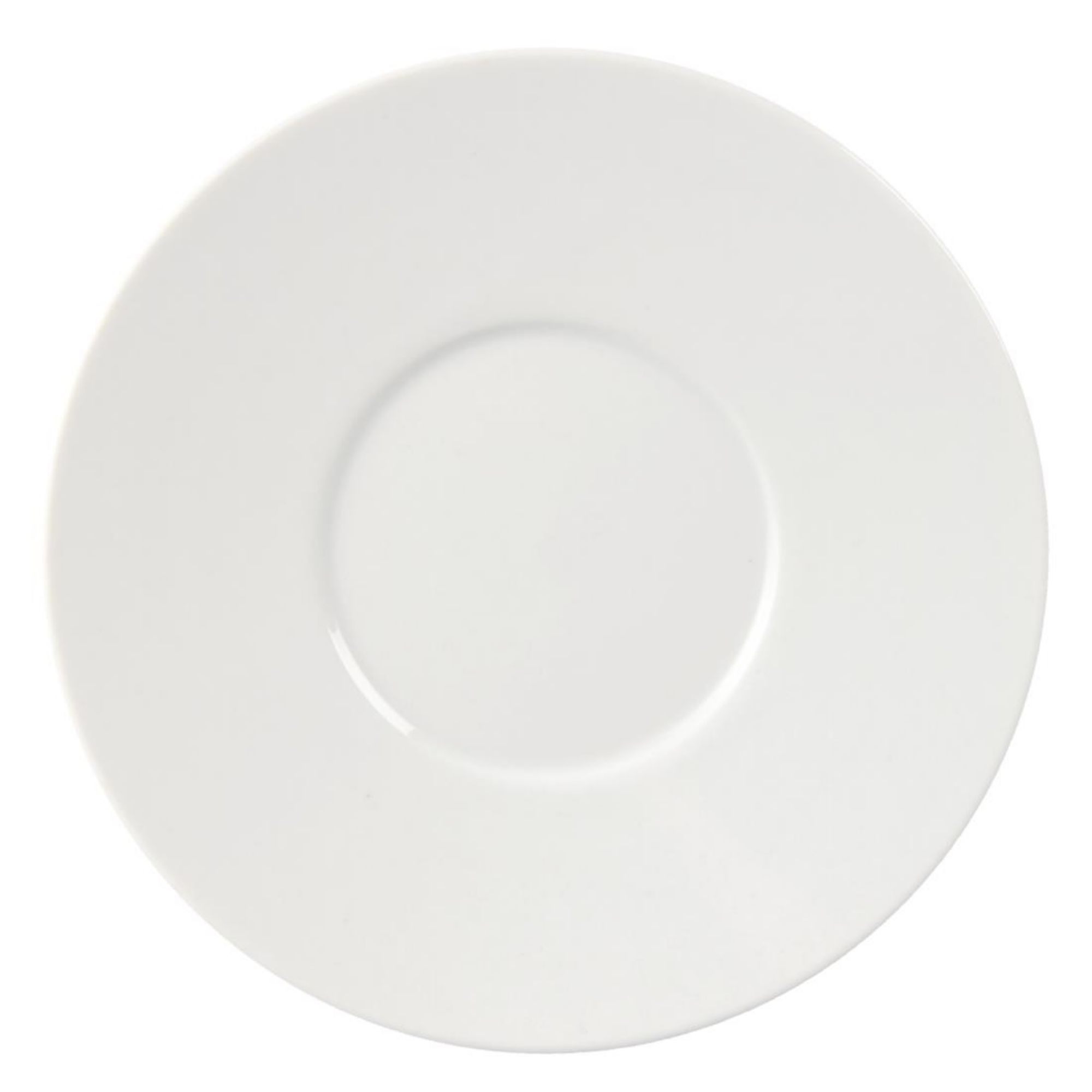 Picture of Olympia Whiteware Elegant Saucers 148mm (Pack of 12)