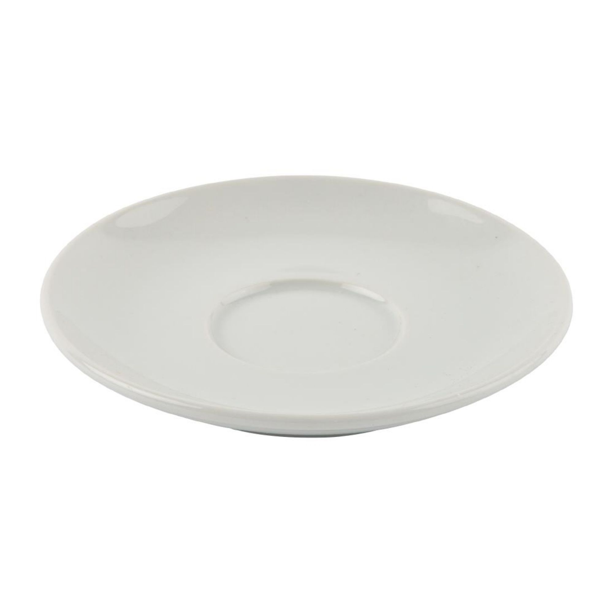 Picture of Olympia Whiteware Elegant Saucers 148mm (Pack of 12)