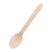 Picture of Fiesta Compostable Wooden Dessert Spoons (Pack of 100) - CD904