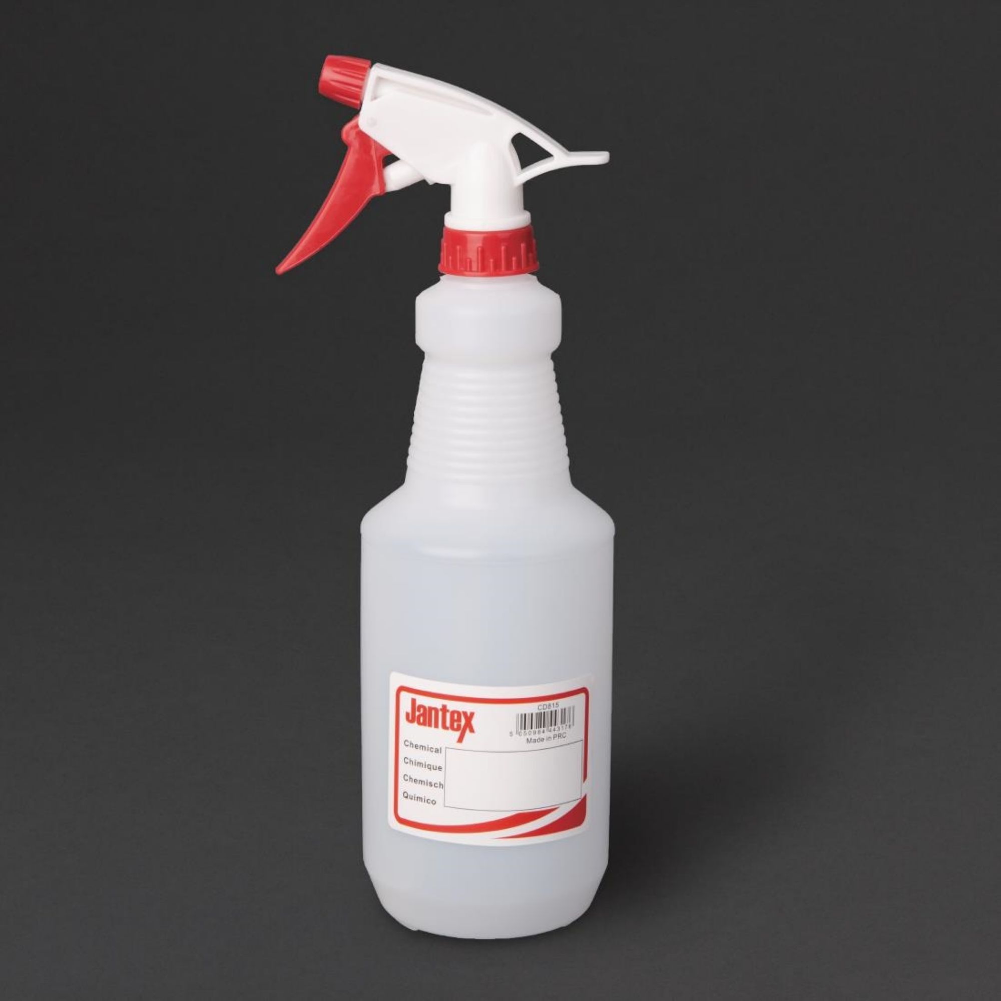 Picture of Jantex Colour-Coded Trigger Spray Bottle Red 750ml - CD815