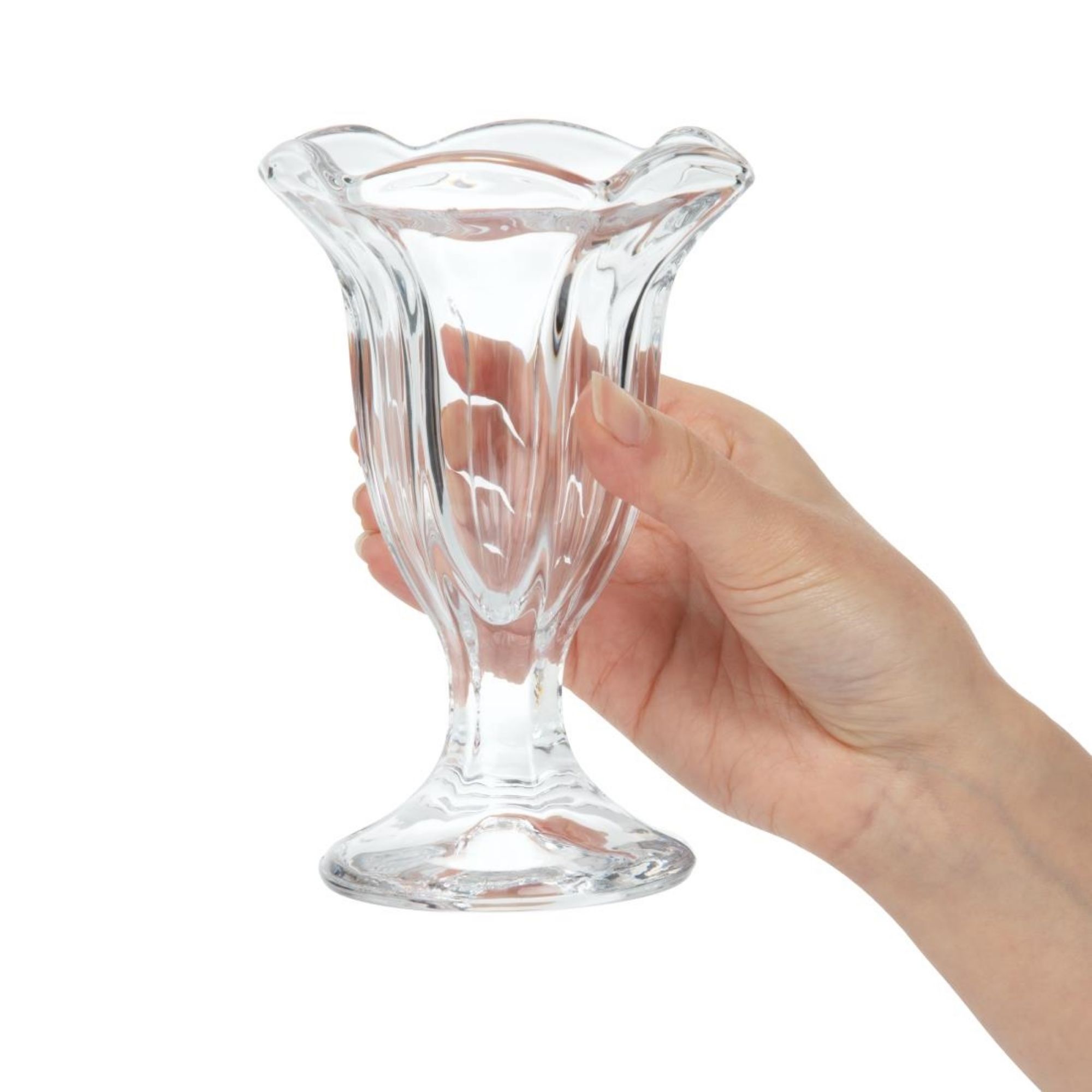 Picture of Olympia Traditional Tall Sundae Glasses 185ml (Pack of 6)