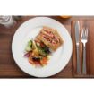 Picture of Olympia Whiteware Wide Rimmed Plates 250mm (Pack of 12) - CB481