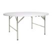 Picture of Bolero 5ft Round Folding Table White - CC506