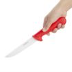 Picture of Hygiplas Stiff Blade Boning Knife Red 15cm - C890