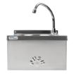 Picture of Basix Stainless Steel Knee Operated Hand Wash Basin - CC260