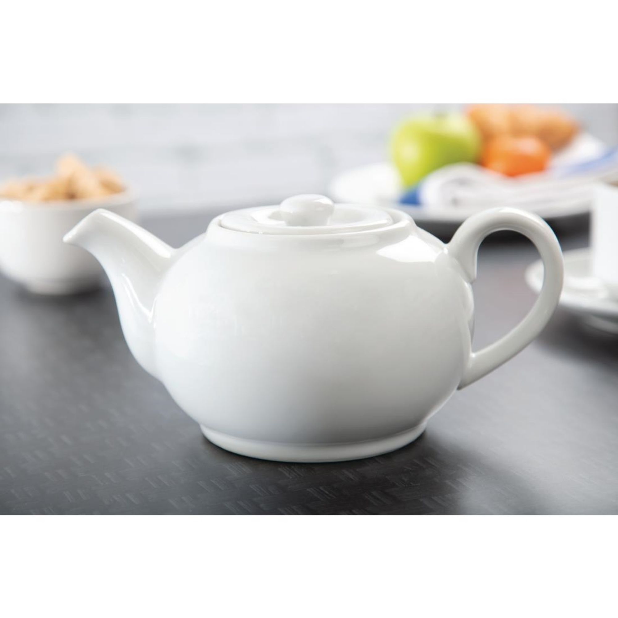 Picture of Olympia Whiteware Teapots 876ml (Pack of 4)
